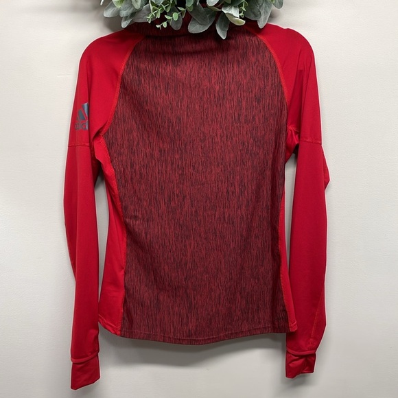 Adidas Climalite Performer Baseline Quarter Zip Performance Pullover Top S - Picture 2 of 16